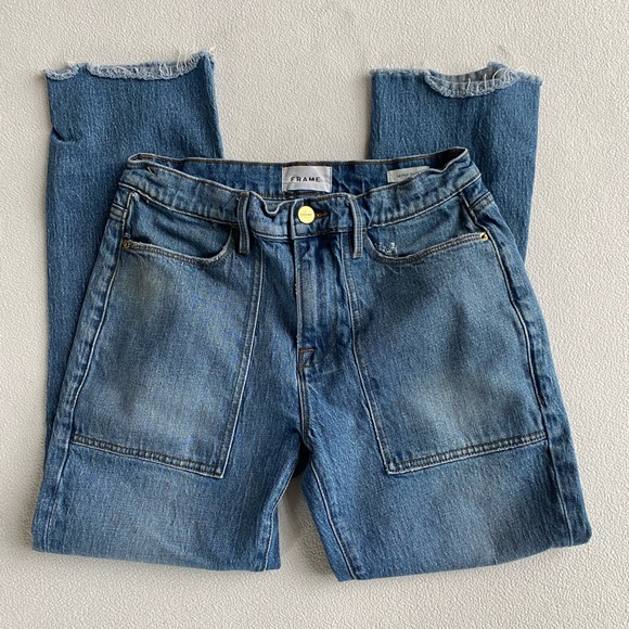 Frame Denim Denim - Frame Le High Straight Rattler Jeans